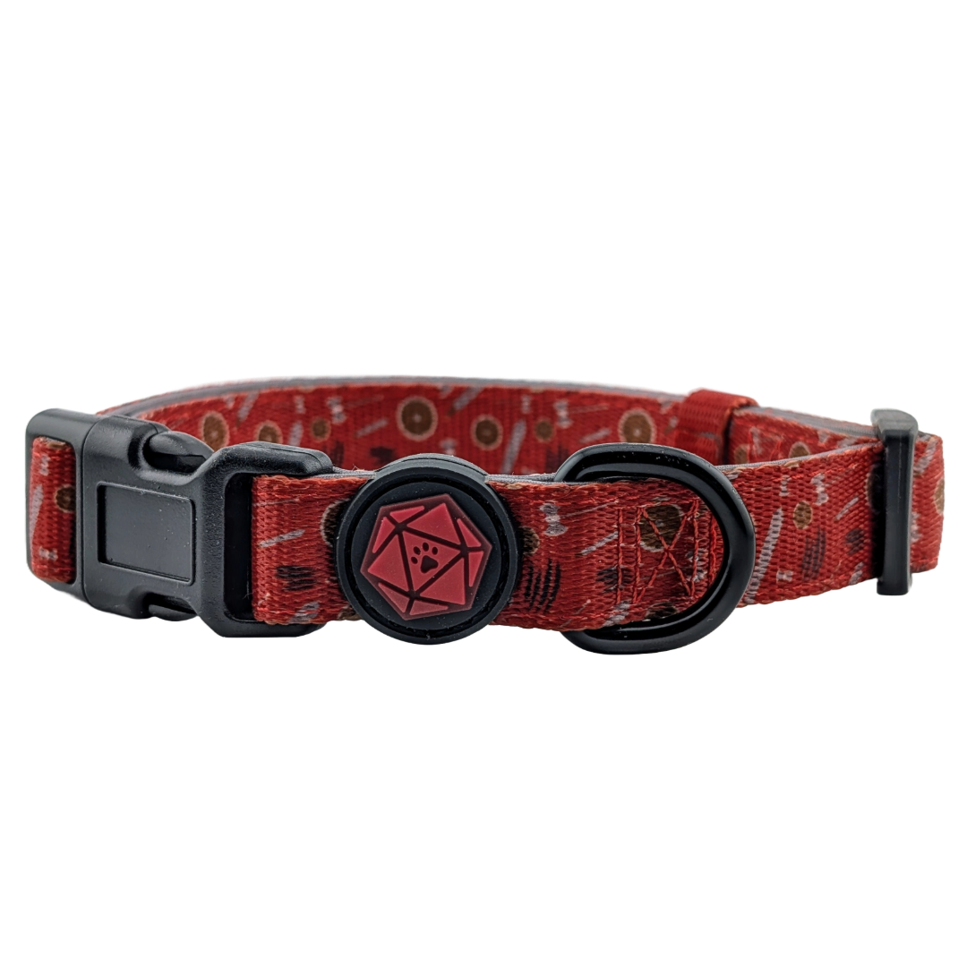 Paw-lymorph Dog Collar: Barbarian