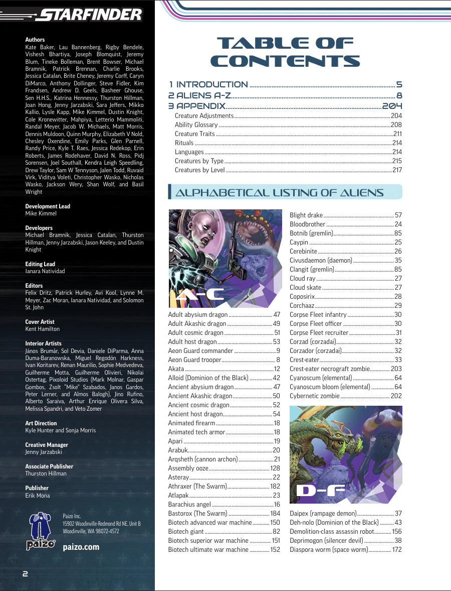 Starfinder: 2E - Alien Core - Pocket Edition