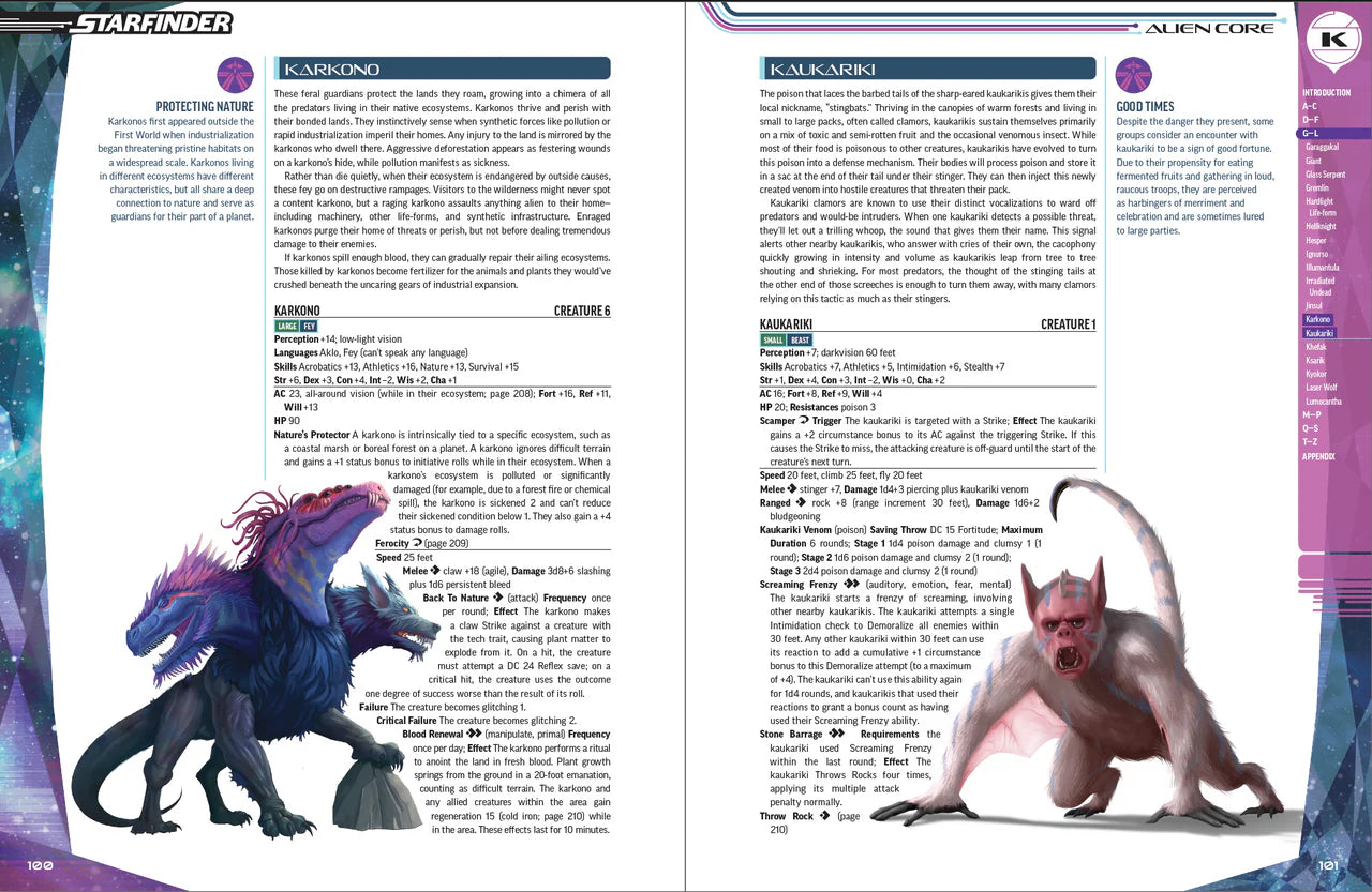Starfinder: 2E - Alien Core - Pocket Edition
