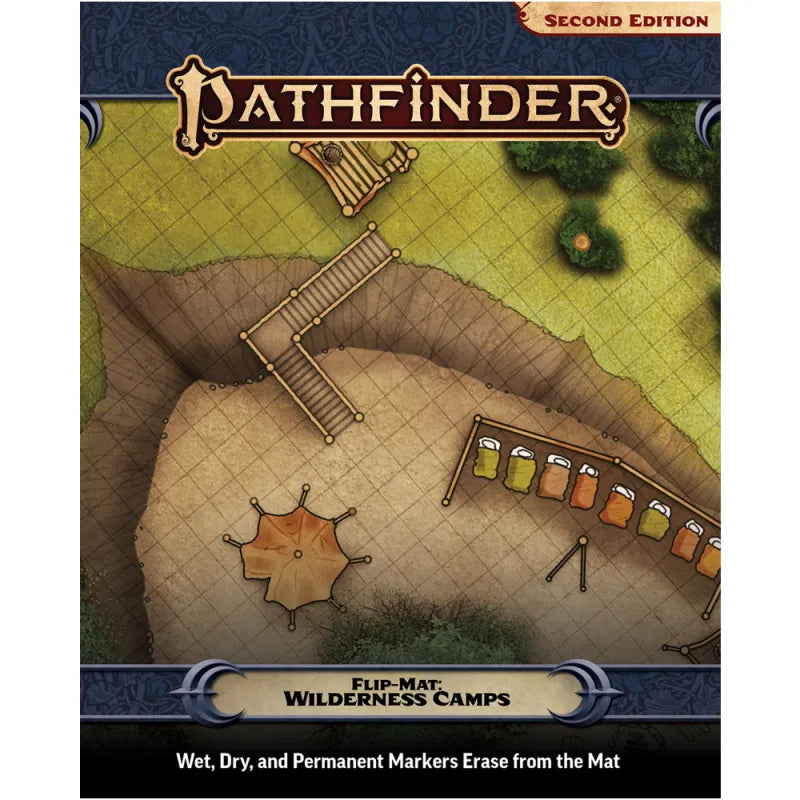 Pathfinder: Flip-Mat - Wilderness Camps (2E)