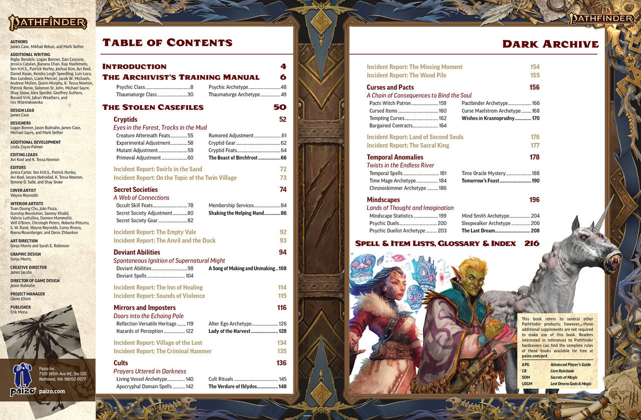 Pathfinder: Dark Archive - Pocket Edition (2E) (Remaster)