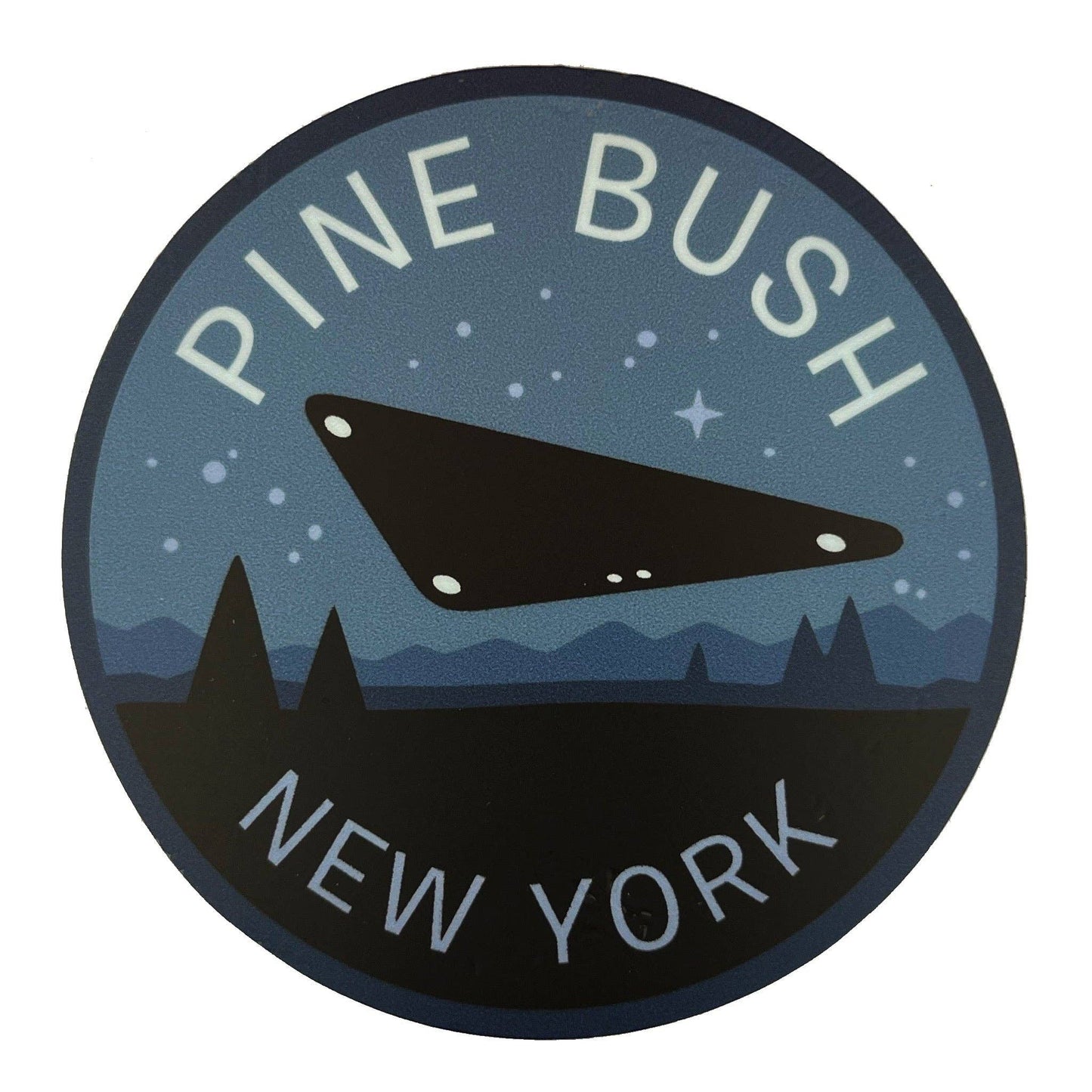 Pine Bush, New York Travel Sticker