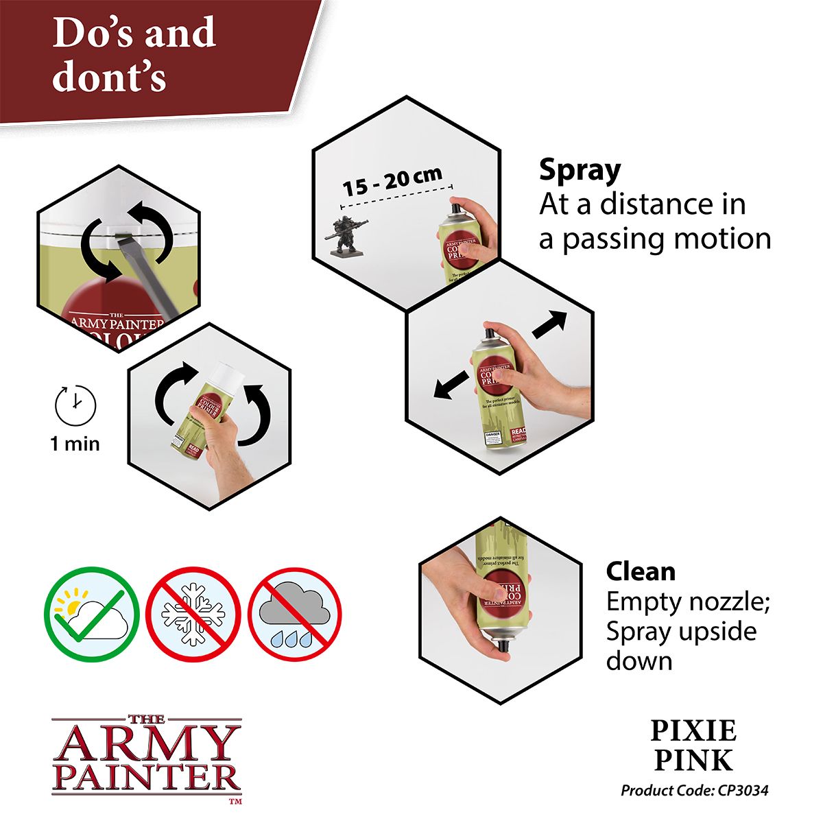 Army Painter Colour Primer: Pixie Pink
