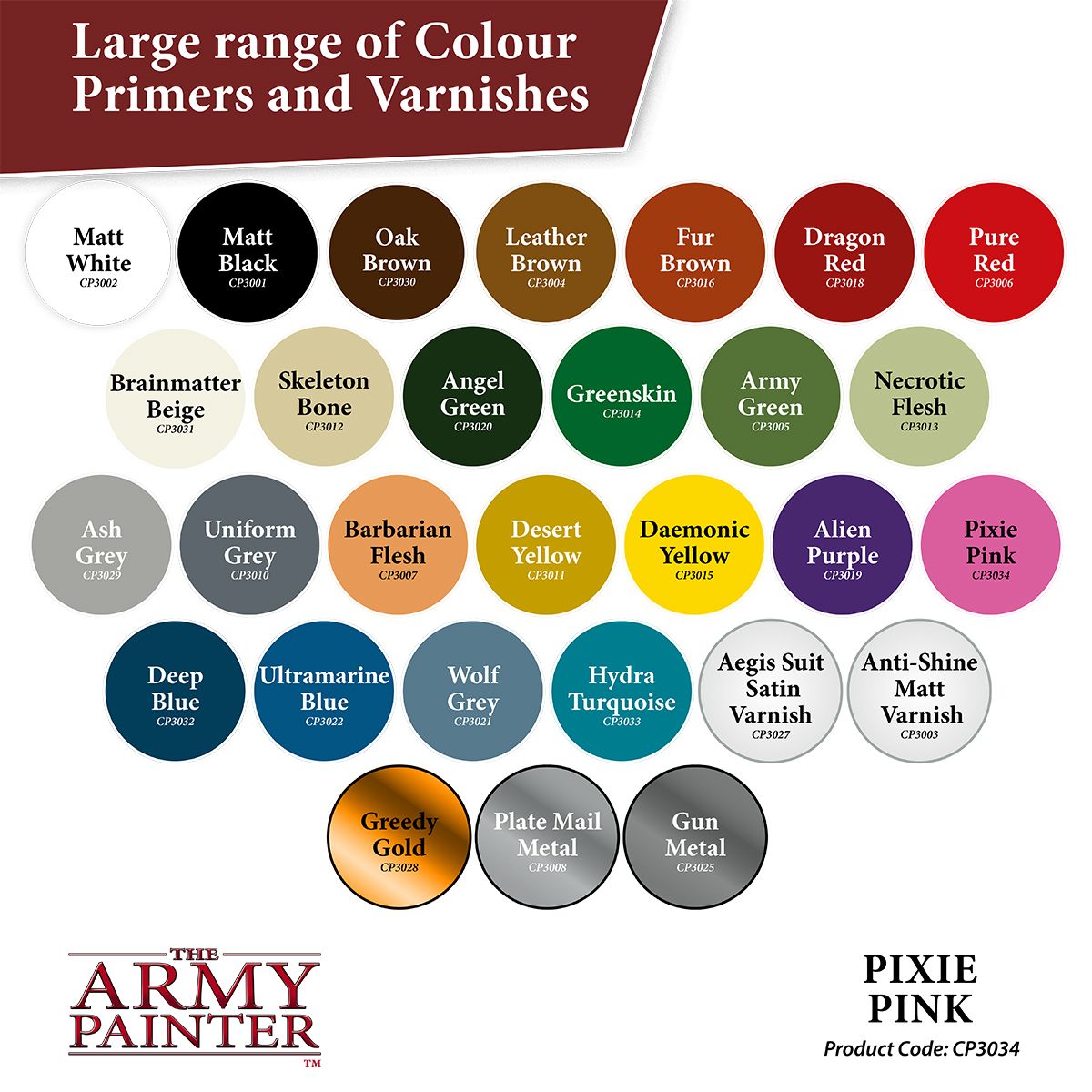 Army Painter Colour Primer: Pixie Pink