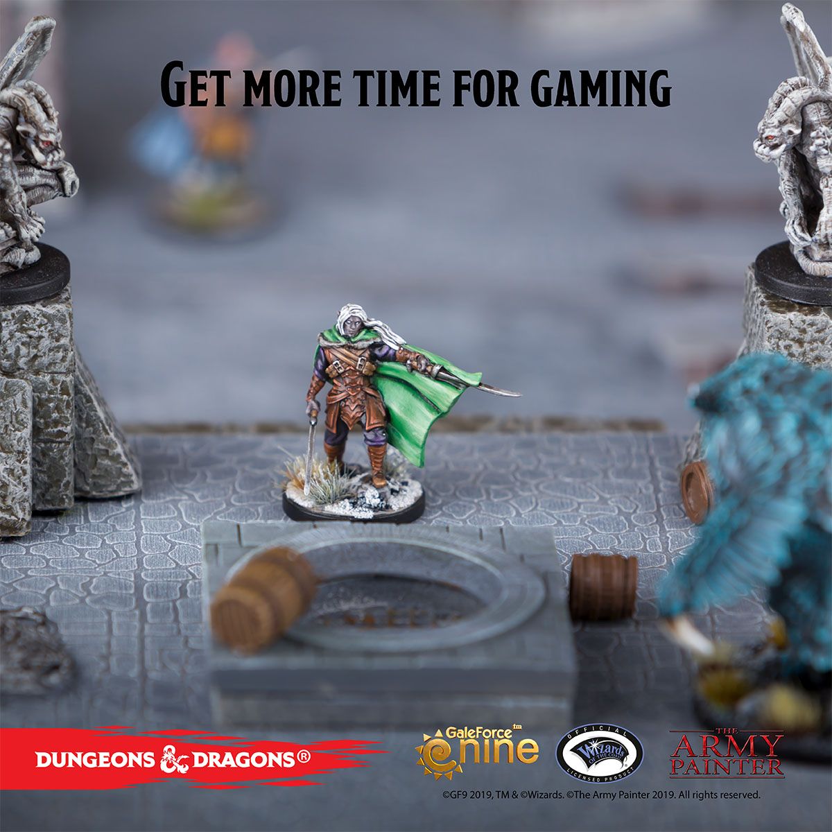 The Army Painter - D&D - Nolzur's Marvelous Pigments - Underdark Paint Set & Miniature