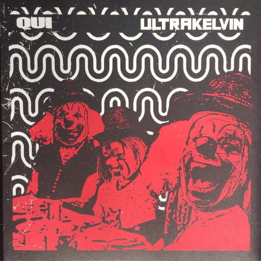 Qui, Ultrakelvin – Split Transparent W/ Splatter Color Vinyl LP Record *Used 2017 Release*