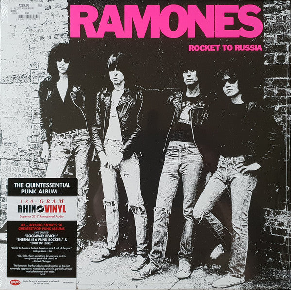 Ramones - Rocket To Russia 180G Vinyl LP Record