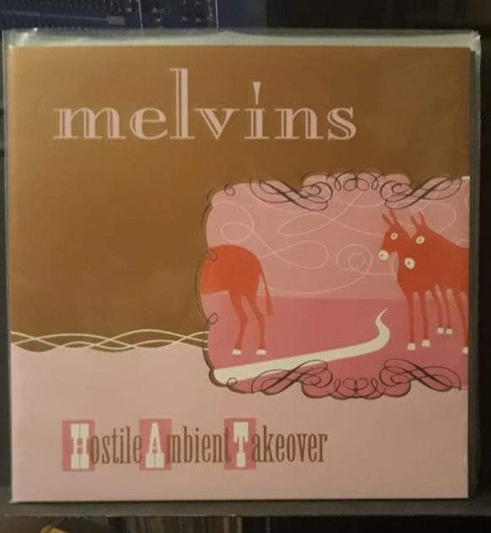 Melvins - Hostile Ambient Takeover Baby Pink Color Vinyl LP Record