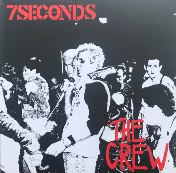 7 Seconds – The Crew Red & Black Galaxy Color Vinyl LP Record
