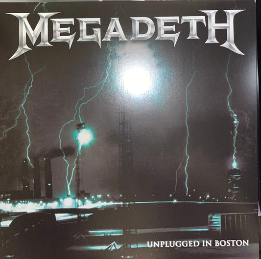 Megadeth – Unplugged In Boston Coke Bottle Clear Color Vinyl LP Record