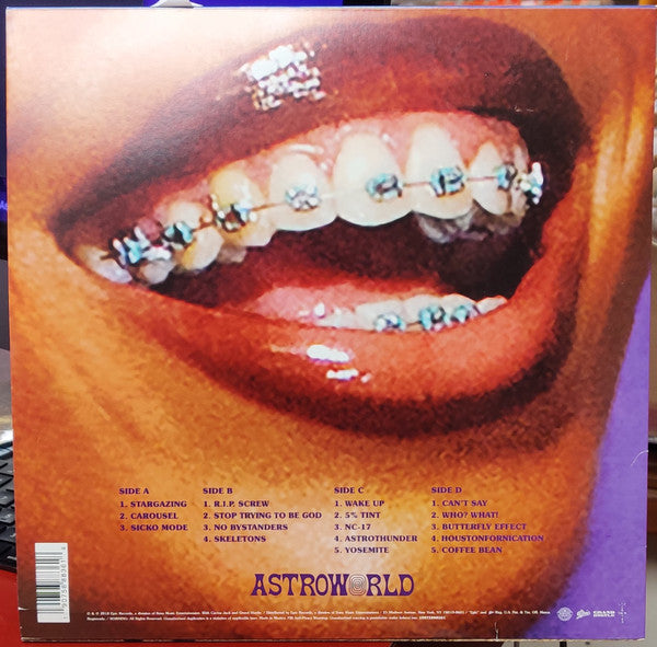 Travis Scott – Astroworld 2xLP Vinyl LP Record