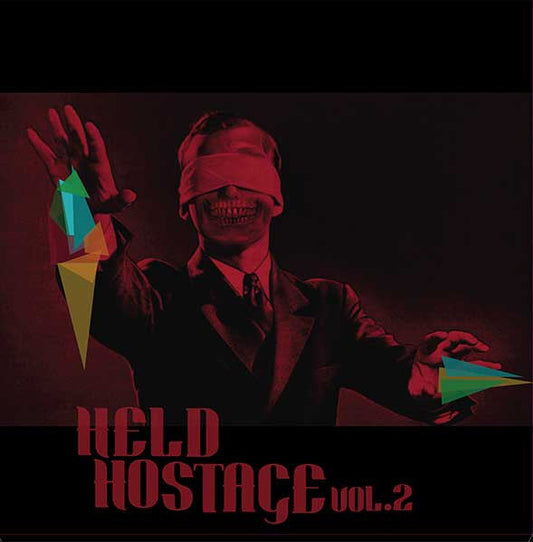 Compilation - Various Artists - Held Hostage Volume 2 Red With Blue Splatter Color Vinyl LP Record