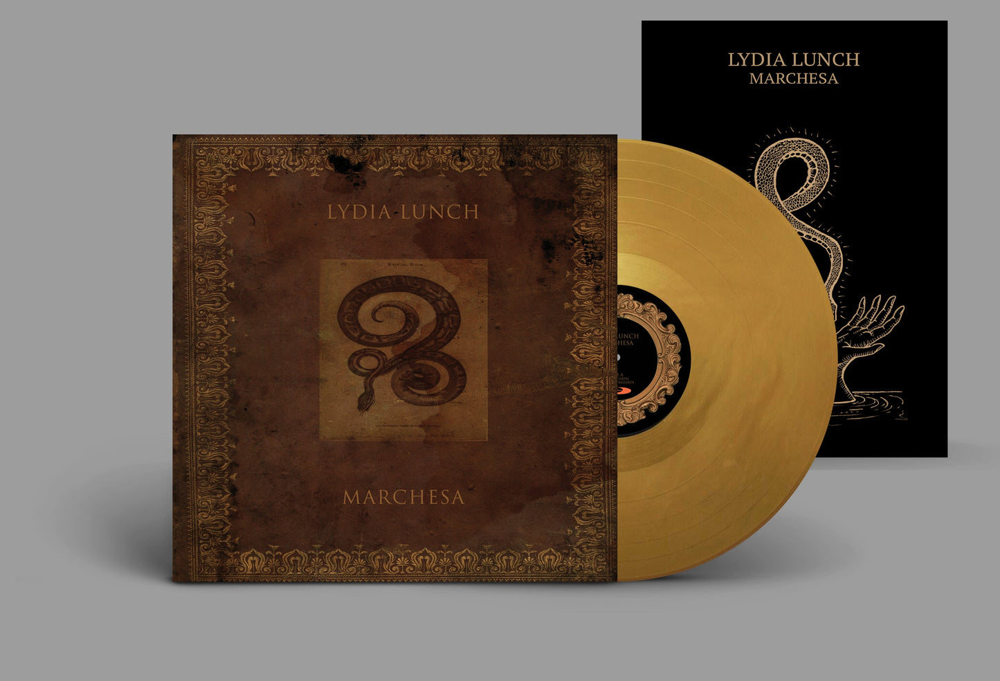 Lydia Lunch - Marchesa Vinyl LP Record Includes Poster Vinyl LP Record Includes Poster