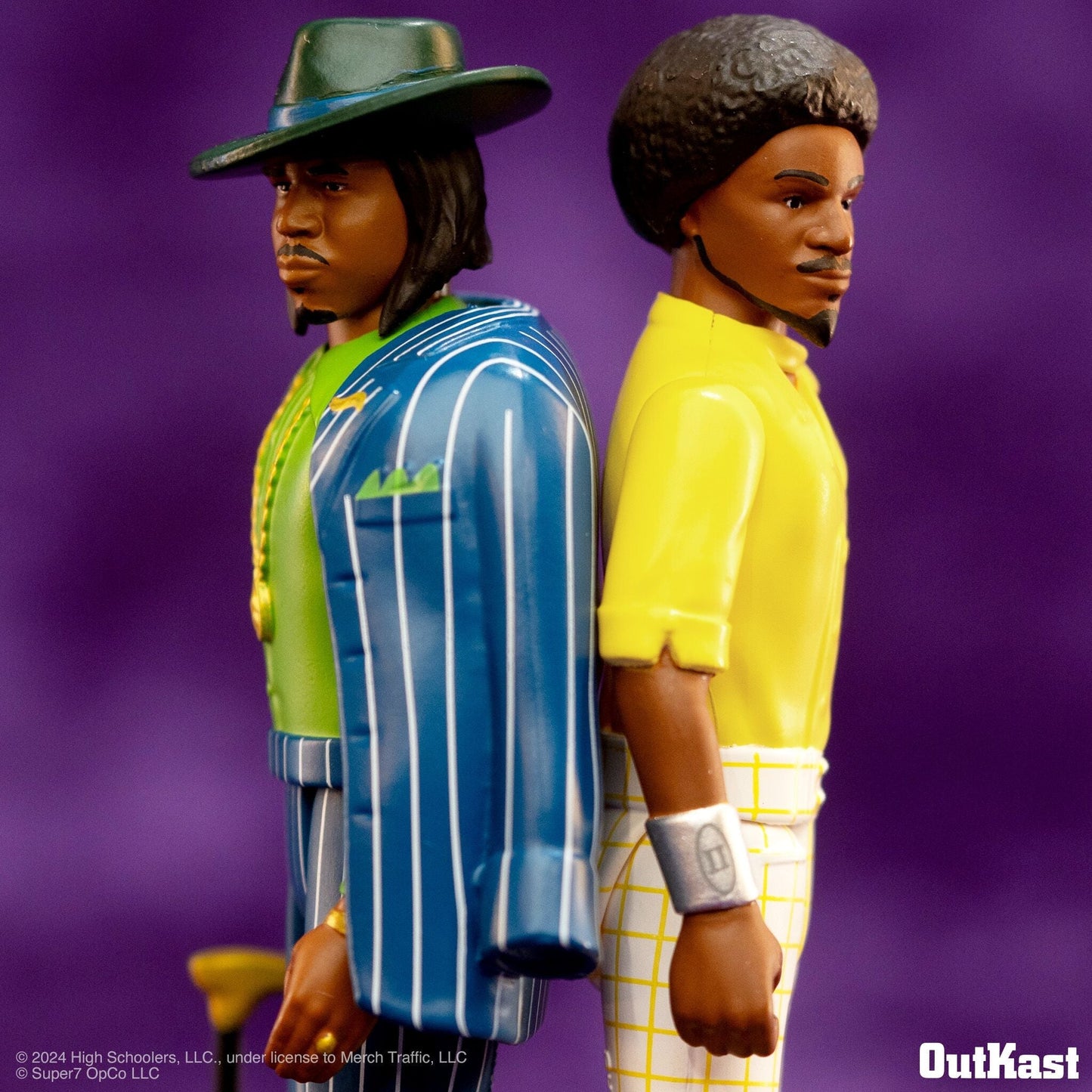 Super7 x Outkast - Andre 3000 - Big Boi (Aquemini) ReAction Figures