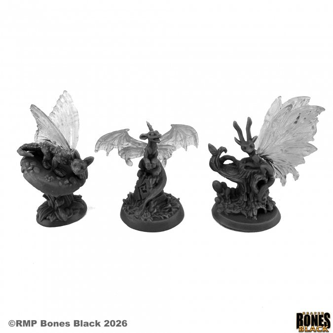Bones Black: Fairy Dragons (3)