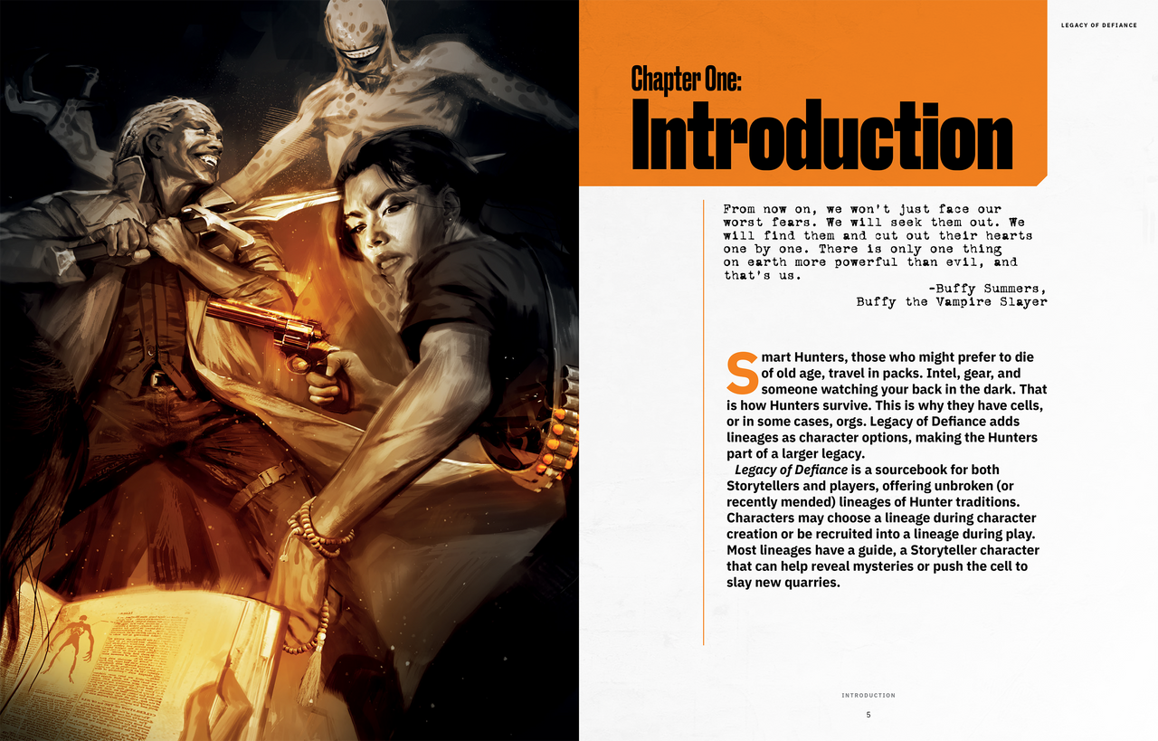 Hunter: The Reckoning - 5th Edition - Legacy of Defiance - Sourcebook
