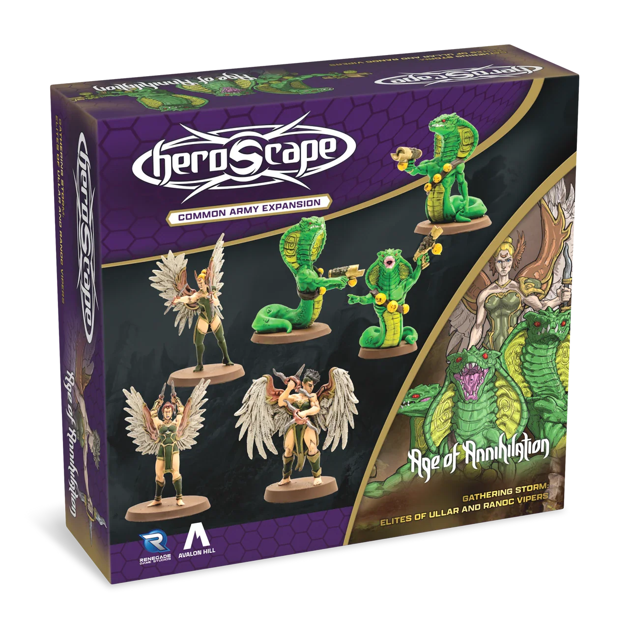 Heroscape: Age of Annihilation - Elites of Ullar & Ranoc Vipers - Common Army Expansion