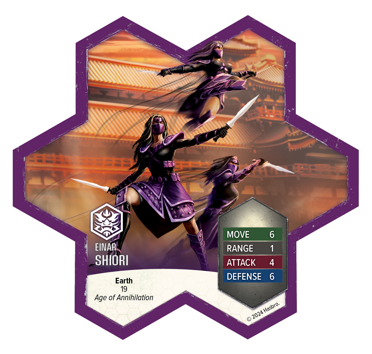 Heroscape: Age of Annihilation - Shiori Miniature Promo