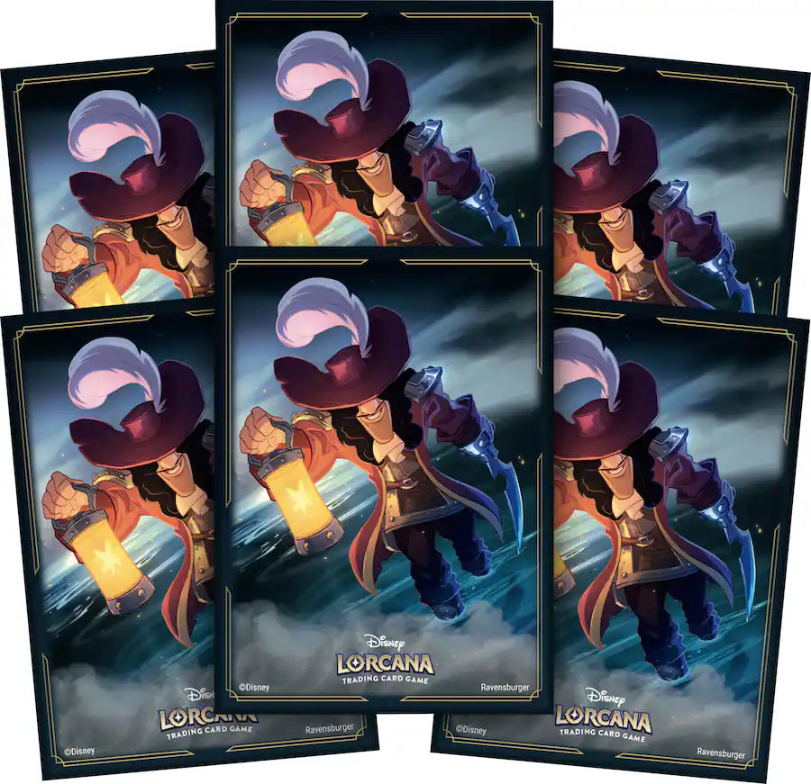 Disney Lorcana TCG: Card Sleeves - The First Chapter - Captain Hook (65)