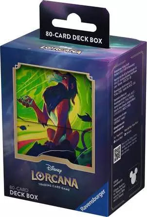 Disney Lorcana TCG: Deck Box - Scar
