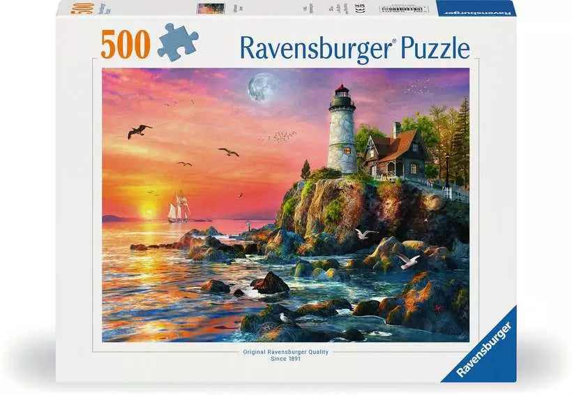 Ravensburger: Puzzle - Lighthouse at Sunset