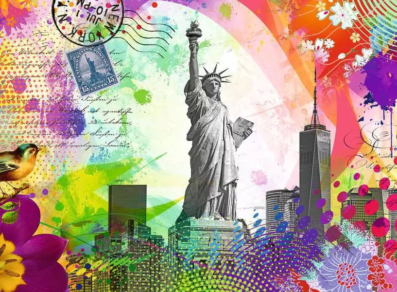 Ravensburger: Puzzle - New York Postcard