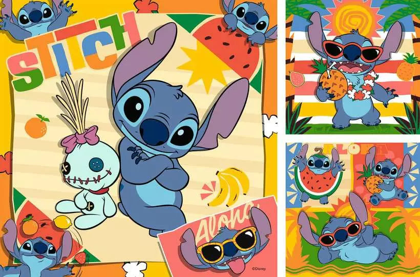 Ravensburger: Puzzle - Children's Puzzle - Disney - Stitch - Aloha