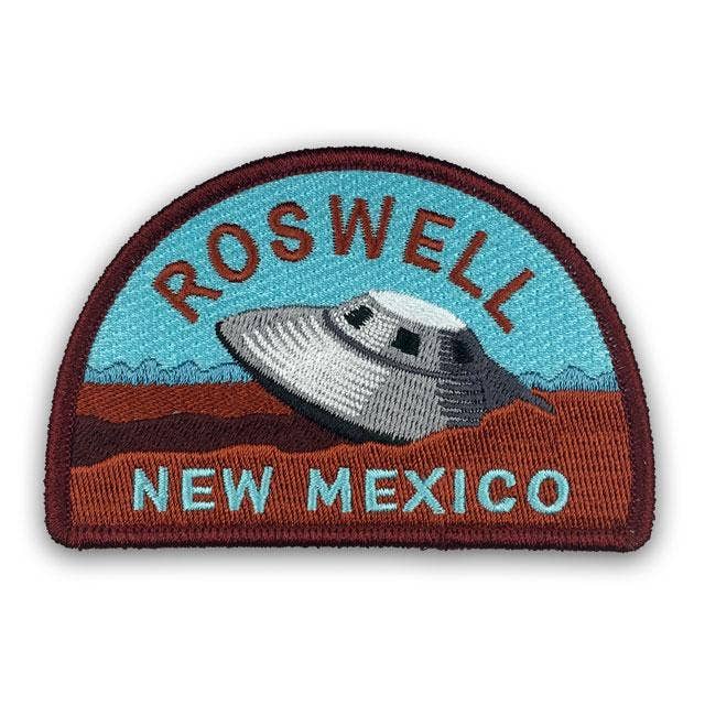 Roswell, New Mexico Travel Patch: Iron-on