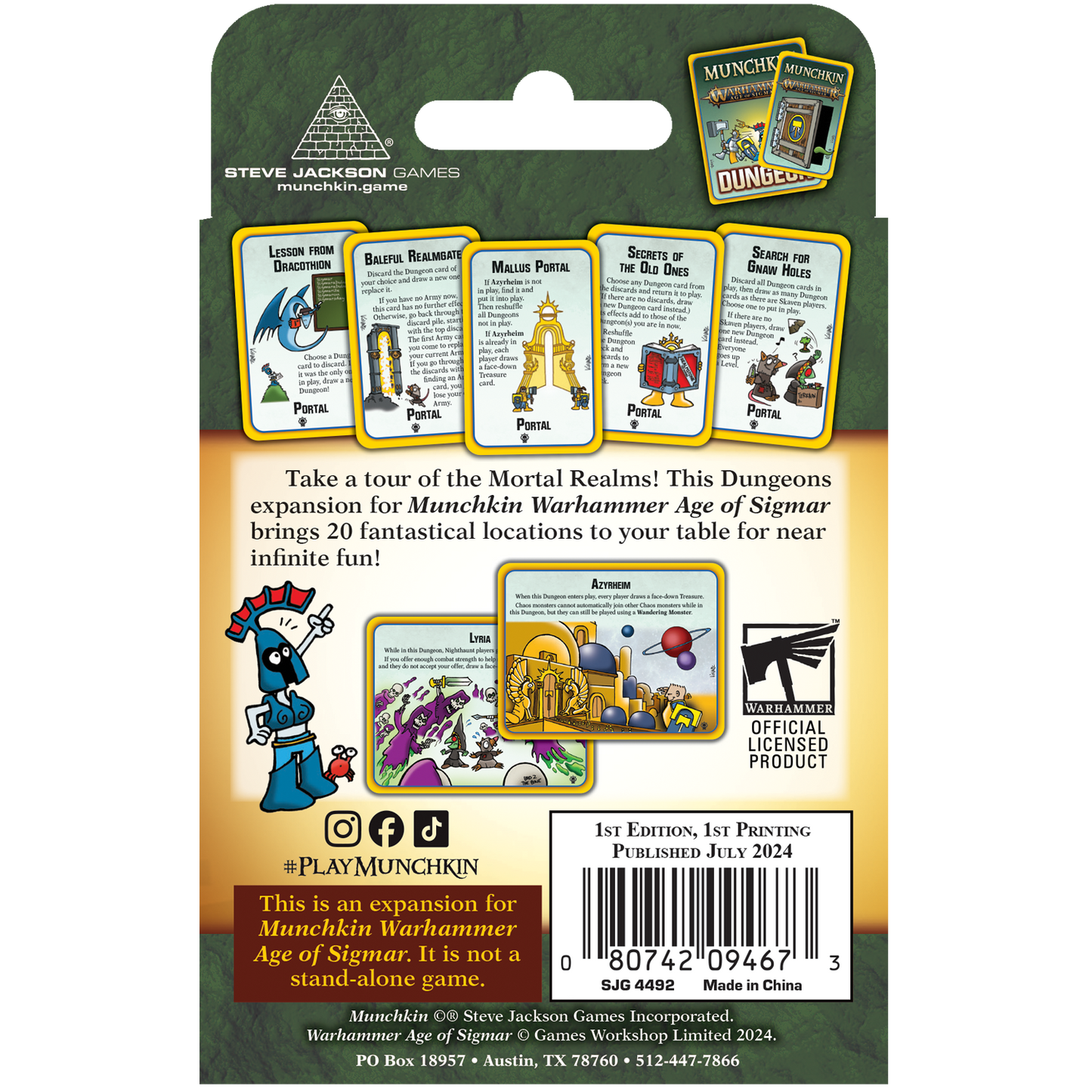 Munchkin: Warhammer Age of Sigmar - Dire Domains