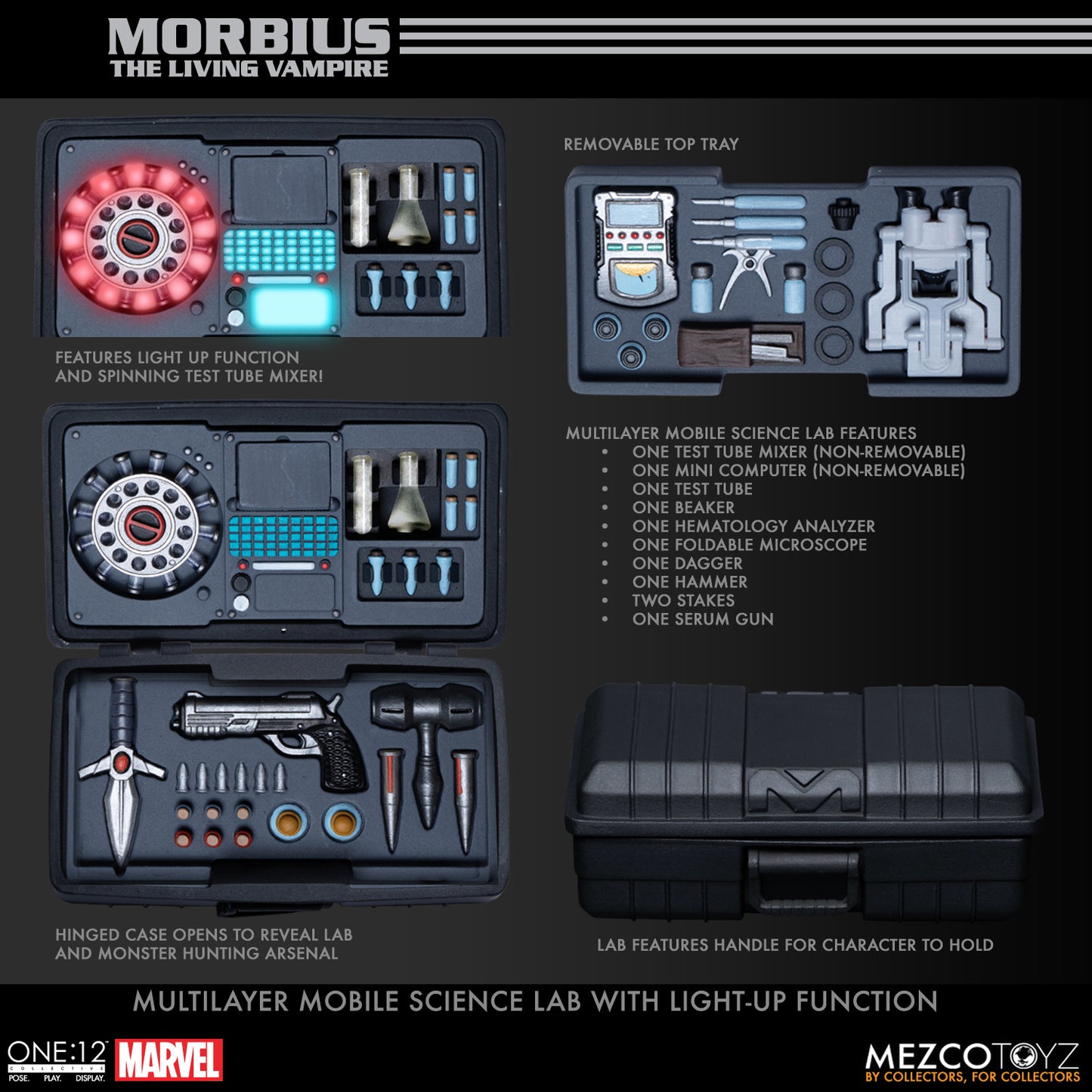 One-12 Collective Marvel Morbius Action Figure Set