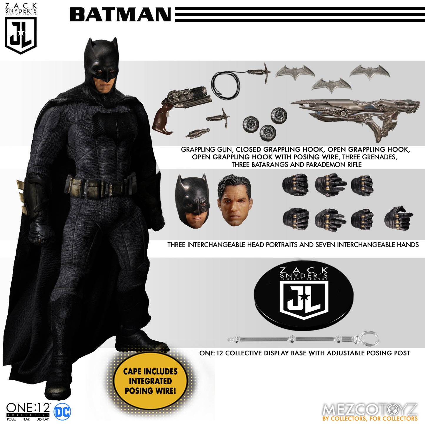 ONE-12 COLLECTIVE ZACK SNYDER JUSTICE LEAGUE DELUXE ACTION FIGURE BOX SET