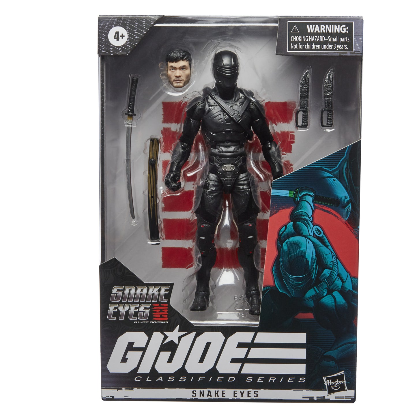 G.I. Joe Classified Series 6in Snake-Eyes Movie Action Figure