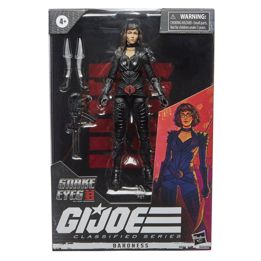 G.I. Joe Classified Ser 6in Baroness Movie Action Figure