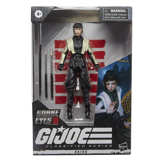 G.I. Joe Classified Series 6in Akiko Movie Action Figure