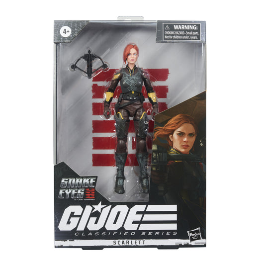 G.I. Joe Classified Series 6in Scarlett Movie Action Figure