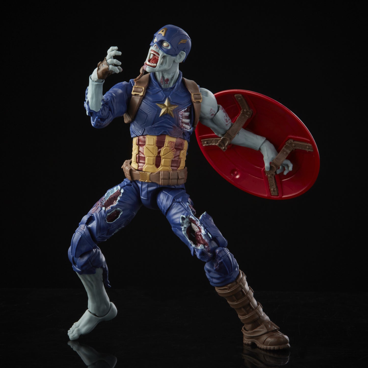 Marvel Disney Plus Legends 6in Zombie Captain America Action Figure