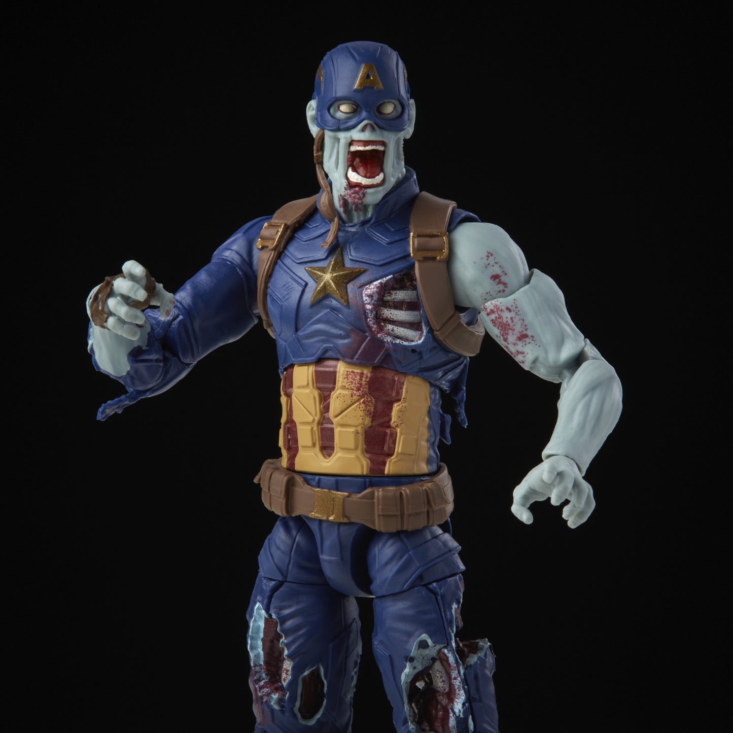 Marvel Disney Plus Legends 6in Zombie Captain America Action Figure
