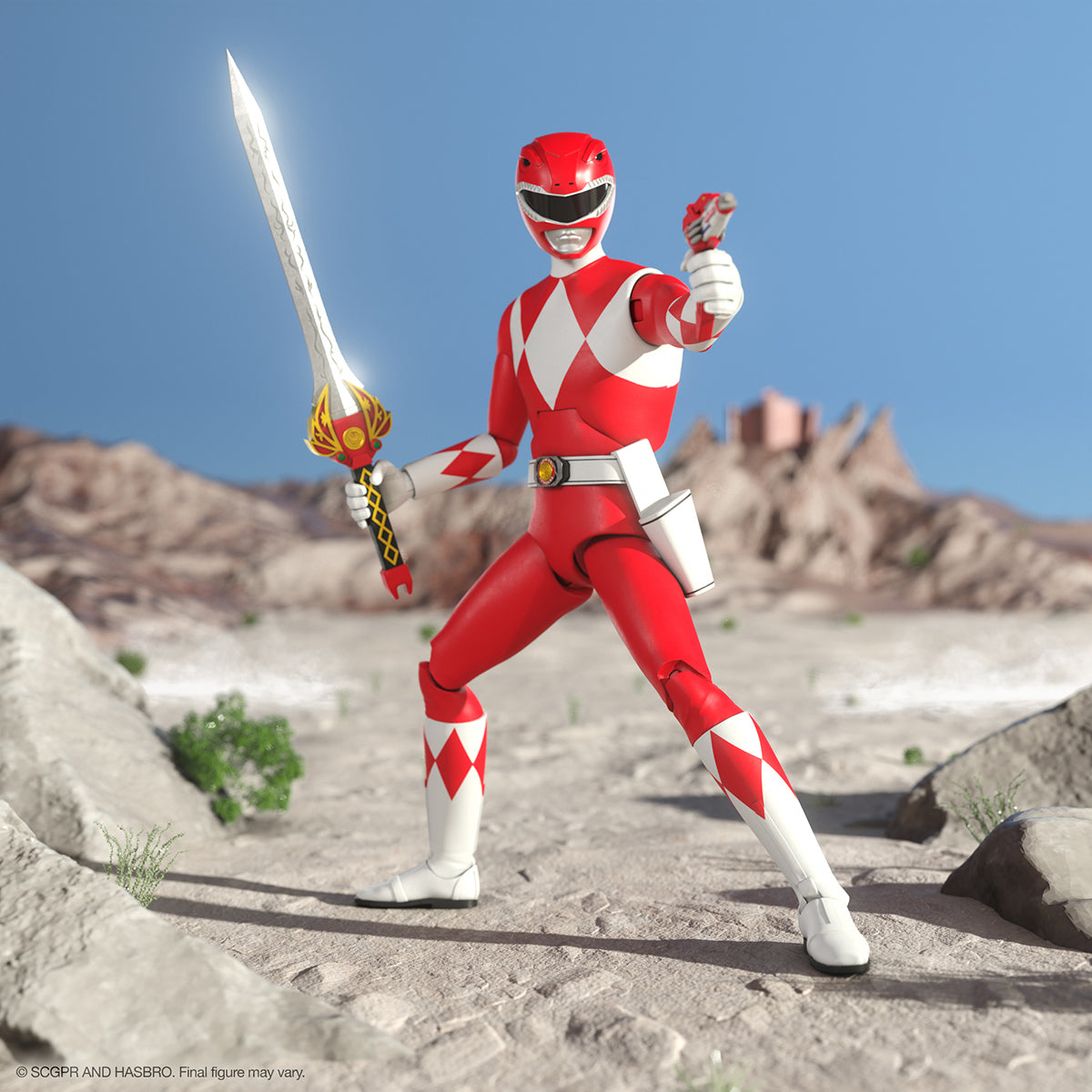 Power Rangers Ultimates W2 Red Ranger Action Figure