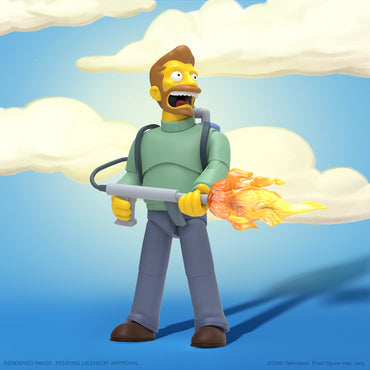 Simpsons Ultimates W2 Hank Scorpio Action Figure