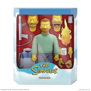 Simpsons Ultimates W2 Hank Scorpio Action Figure