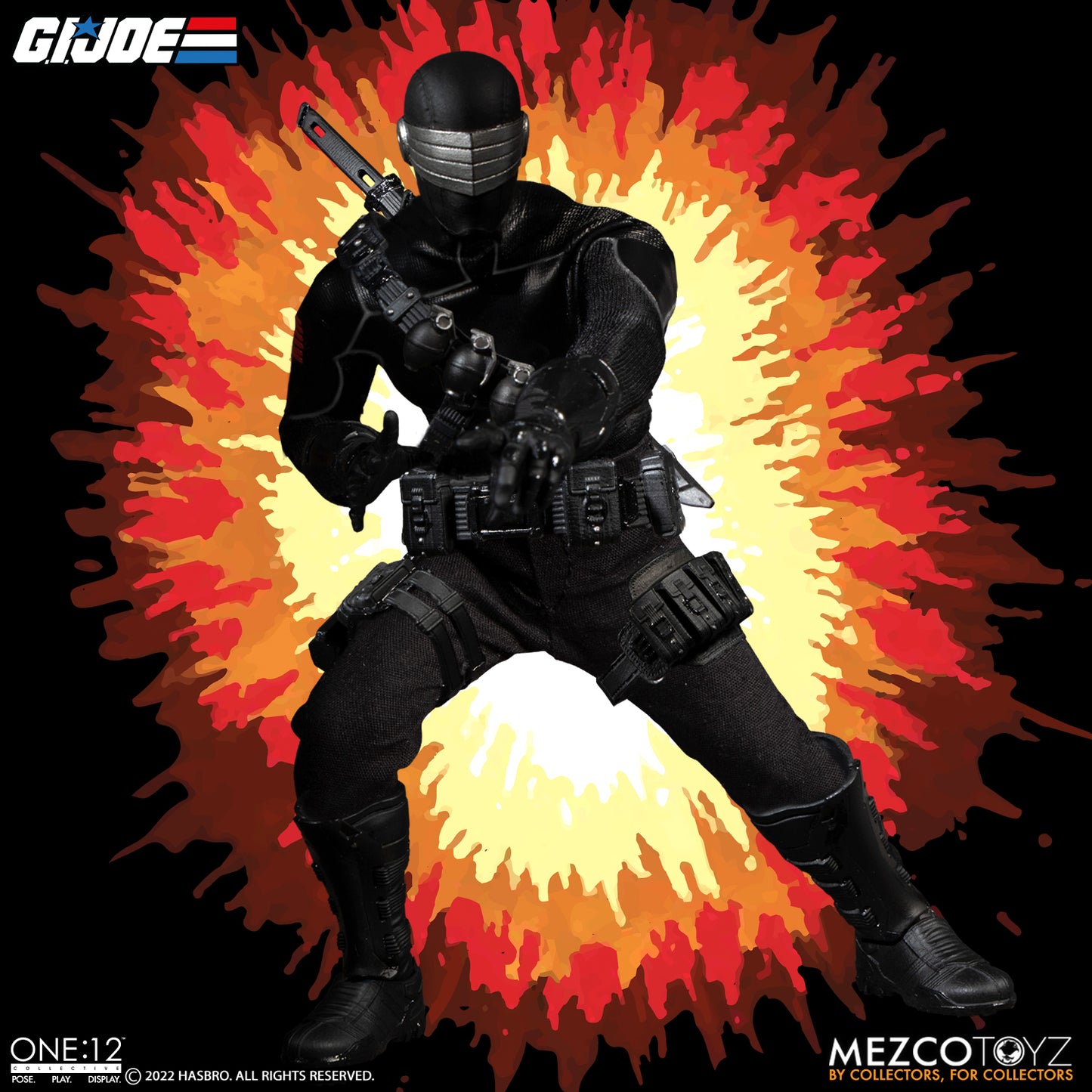 One-12 Collective G.I. Joe Snake Eyes Deluxe Edition Action Figure - In Stock!