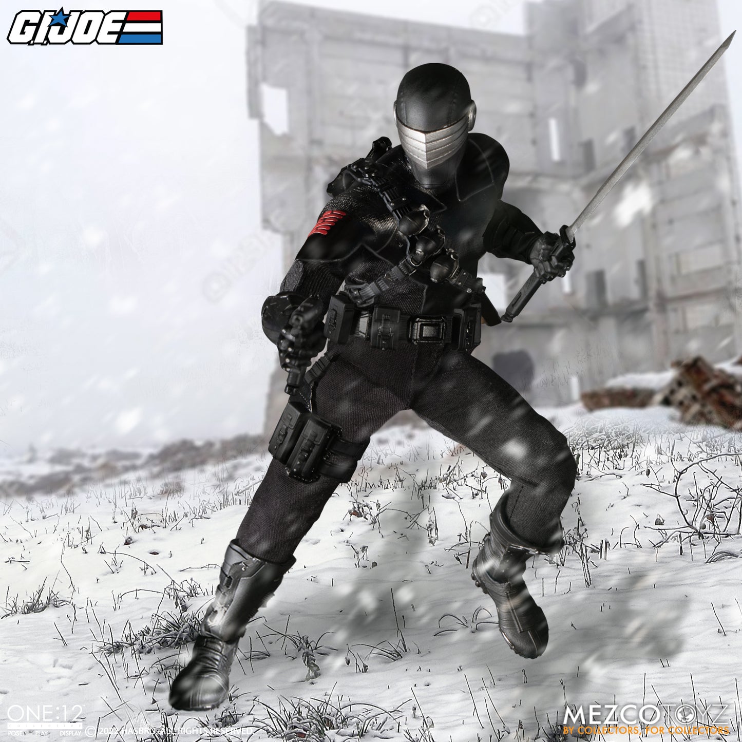 One-12 Collective G.I. Joe Snake Eyes Deluxe Edition Action Figure - In Stock!