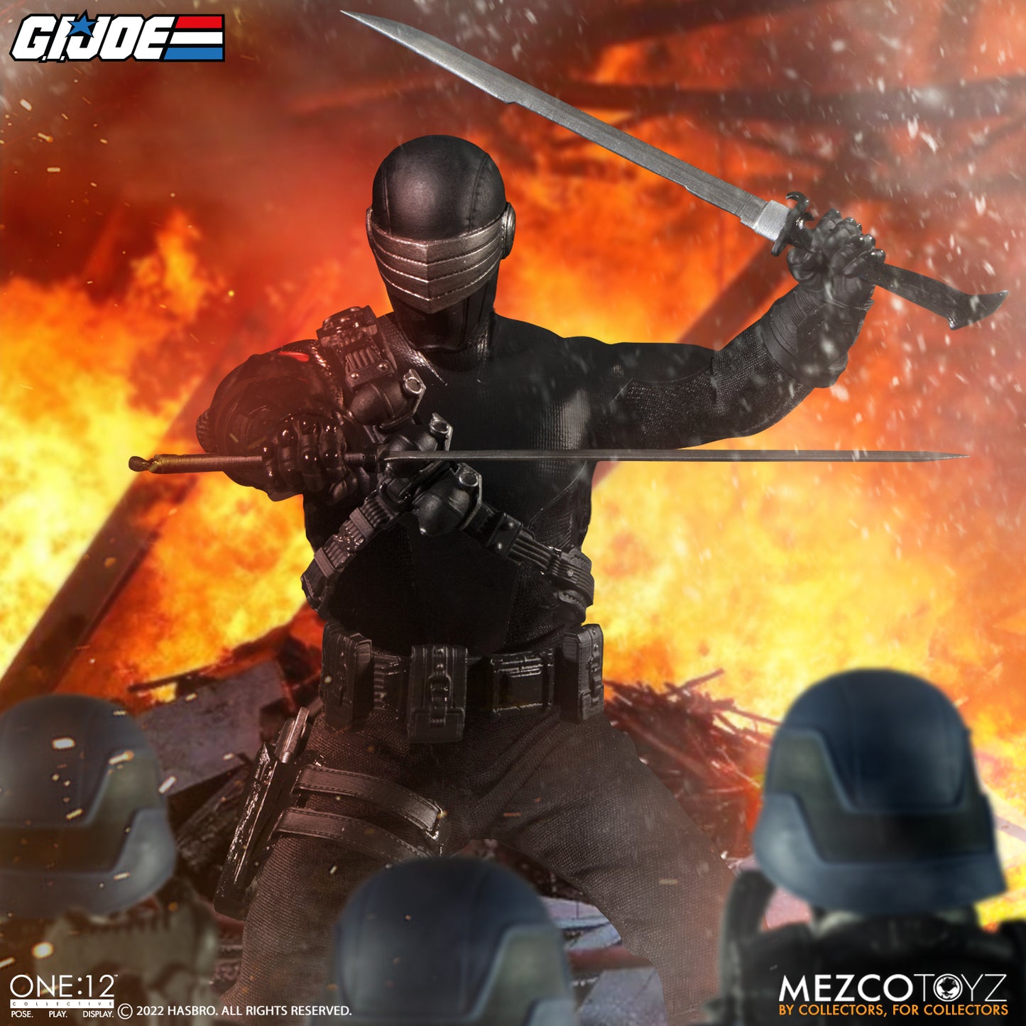 One-12 Collective G.I. Joe Snake Eyes Deluxe Edition Action Figure - In Stock!