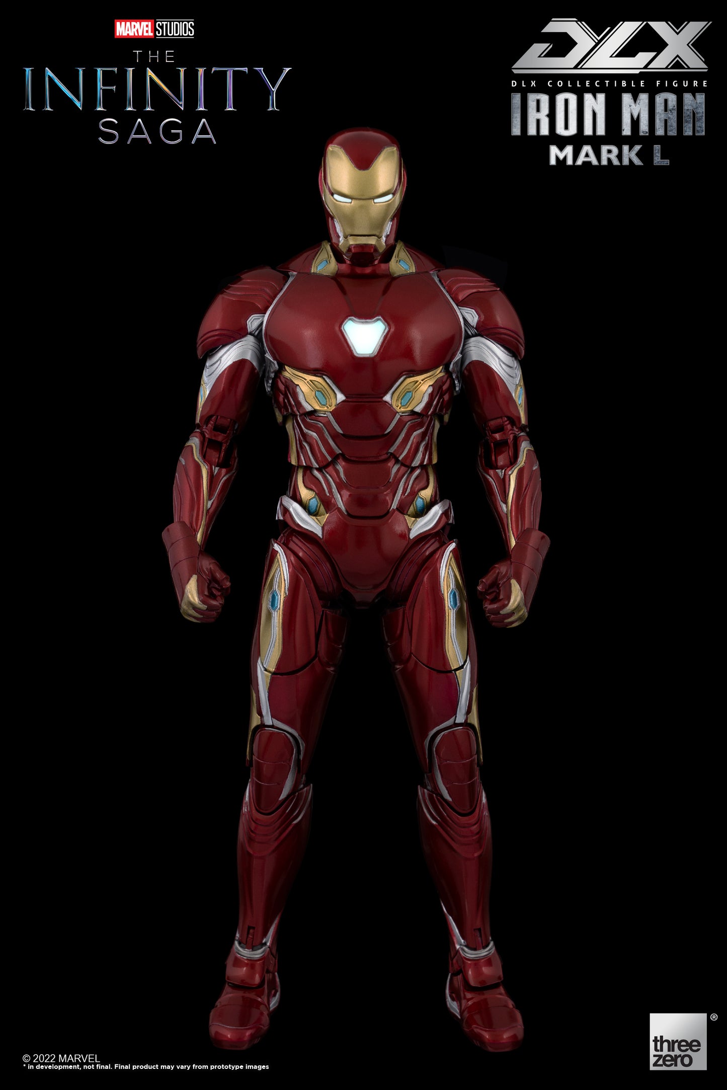 Marvel Infinity Saga Iron Man Mark 50 Deluxe 1/12 Scale Action Figure