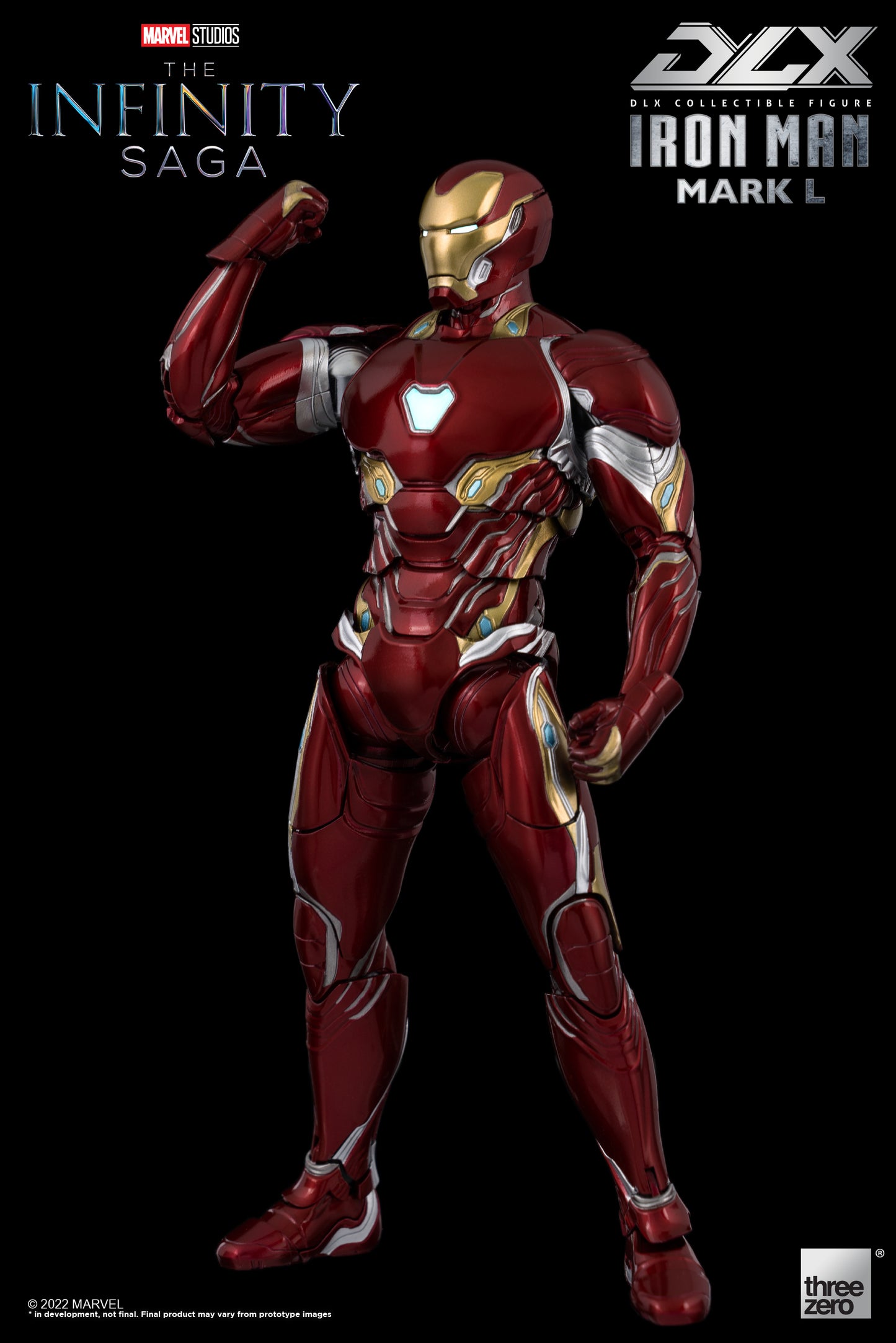 Marvel Infinity Saga Iron Man Mark 50 Deluxe 1/12 Scale Action Figure