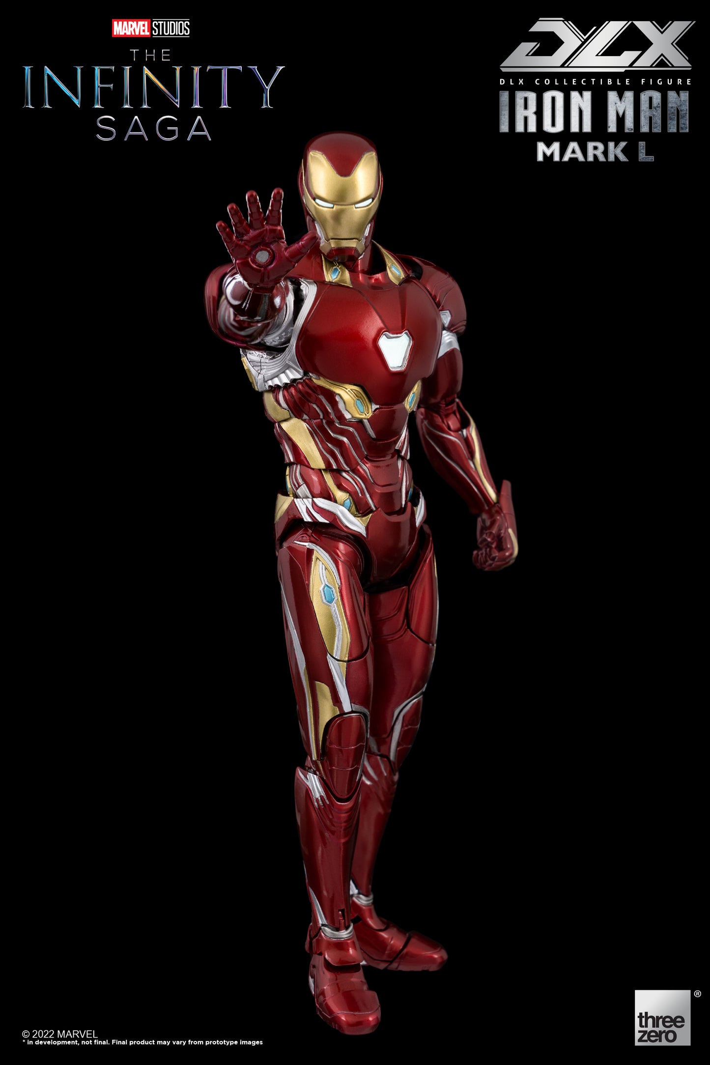 Marvel Infinity Saga Iron Man Mark 50 Deluxe 1/12 Scale Action Figure