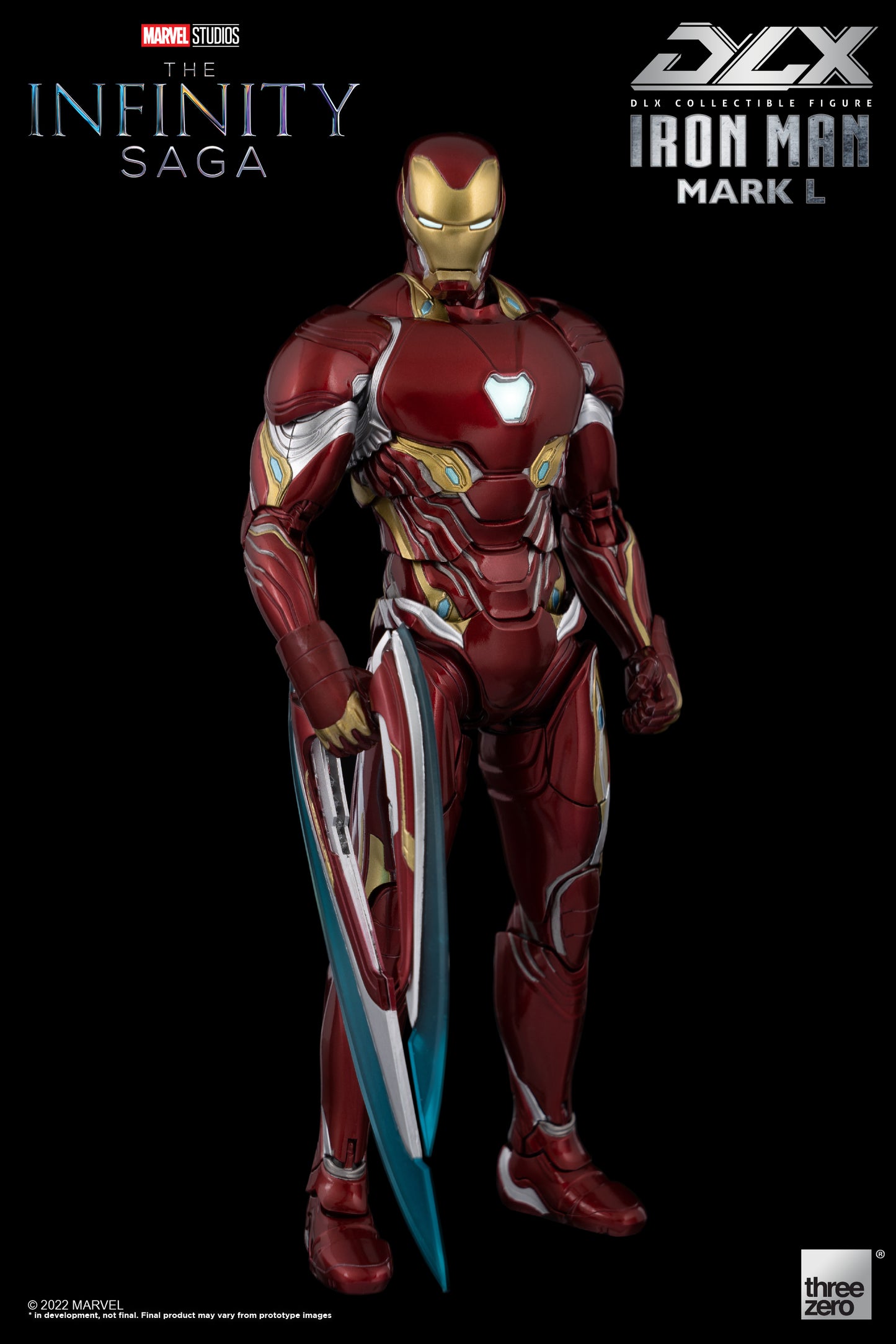 Marvel Infinity Saga Iron Man Mark 50 Deluxe 1/12 Scale Action Figure
