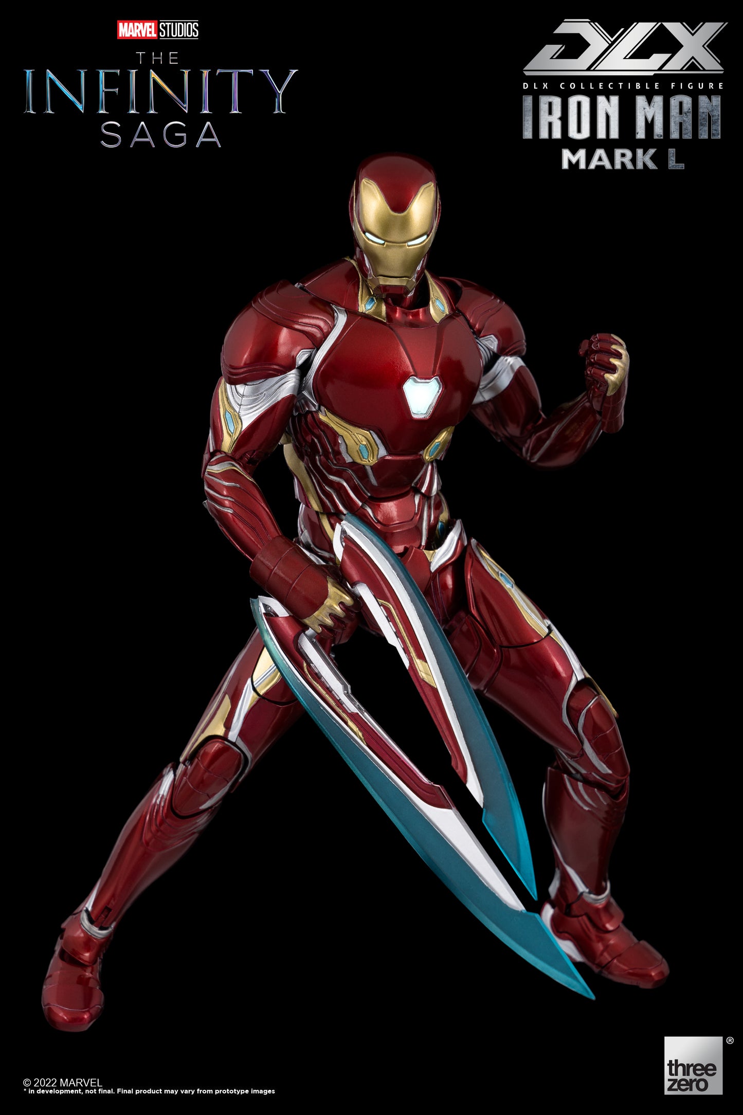 Marvel Infinity Saga Iron Man Mark 50 Deluxe 1/12 Scale Action Figure