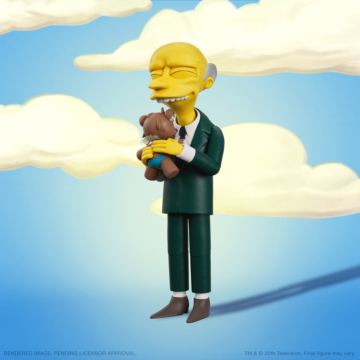 Simpsons Ultimates W3 Montgomery Burns Action Figure