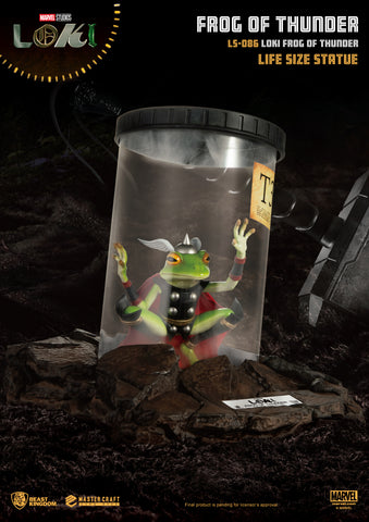 Marvel Ls-086 Loki Frog Of Thunder Life Size Statue